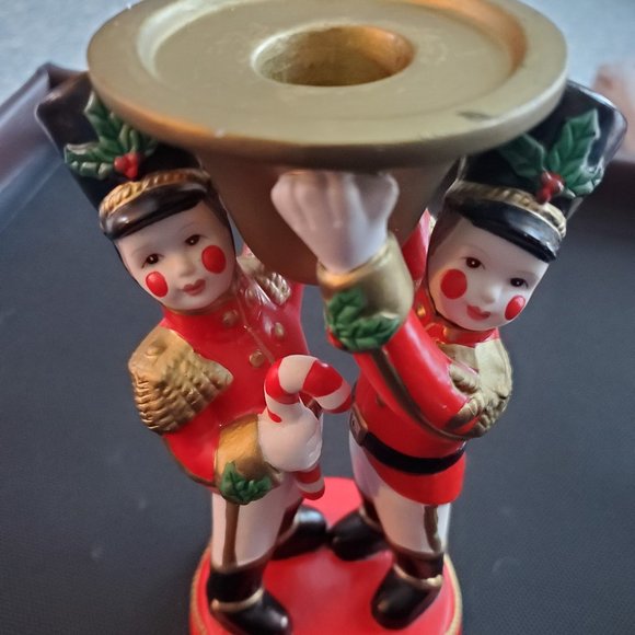 Partylite toy soldier candle holder